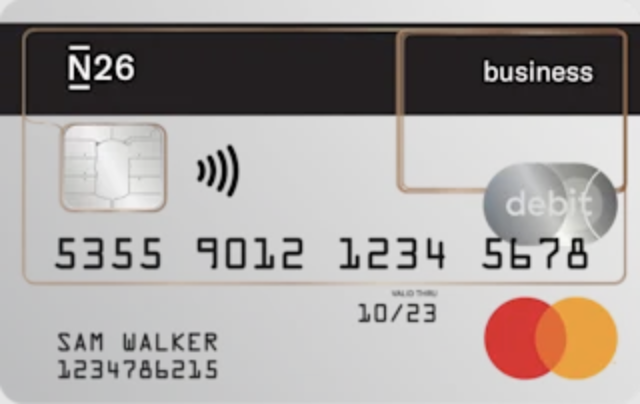 N26 zakelijke rekening